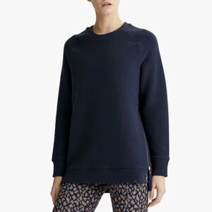 Varley Manning zip Sweater in ink